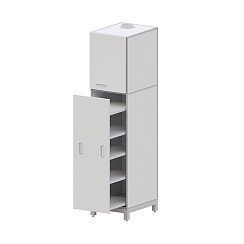Шкаф хранения сухих химических реактивов AB SP 60.50.200 1D/1DR с выдвижной кареткой