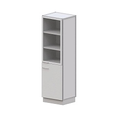 Шкаф для хранения оборудования и посуды AB SG 60.50.200 1G/1B