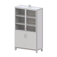Шкаф хранения сухих химических реактивов AB SP 120.50.200 2G/2B
